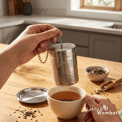 Stainless Steel Tea Infuser | Premium Non-Toxic Strainer